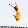 jumping yellow